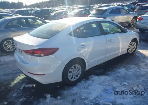 2018 Hyundai Elantra Se from USA, damaged, VIN 5NPD74LF2JH228476